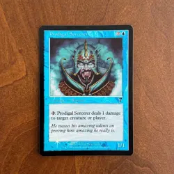 Prodigal Sorcerer Foil NM Seventh Edition 2001 Magic: the Gathering - Image 1