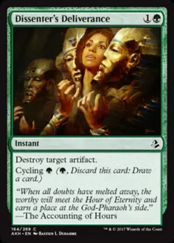 Dissenter's Deliverance - Foil Light Play, English Magic the Gathering MTG Amonk - Image 1
