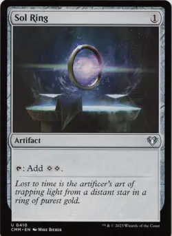 Sol Ring U Commander Masters 410 NM MTG - Image 1