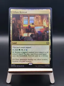 Urban Retreat (Foil) - #187 - Rare - Marvel's Spider-Man - SPM - Image 1