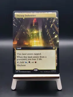 Oscorp Industries (Extended Art) - #282 -Rare - Marvel's Spider-Man - SPM - Image 1
