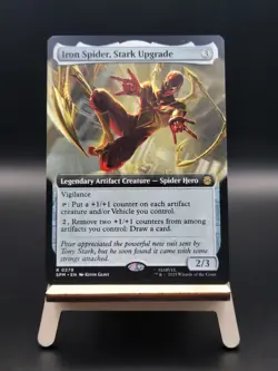 Iron Spider, Stark Upgrade (Extended Art) - #279 - Rare - Marvel's Spider-Man - Image 1