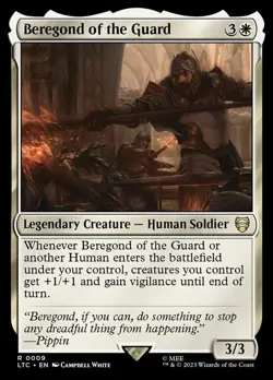 [1x] Beregond of the Guard Near Mint, English The Lord of the Rings Commander MT - Image 1