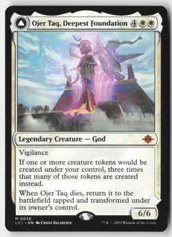 MTG - Ojer Taq, Deepest Foundation M The Lost Caverns of Ixalan 26 LP-NM - Image 1