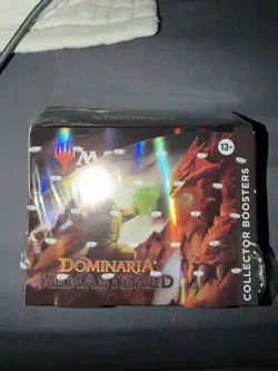 WotC Magic The Gathering Dominaria Remastered Collector Booster Box - 12 Packs - Image 1