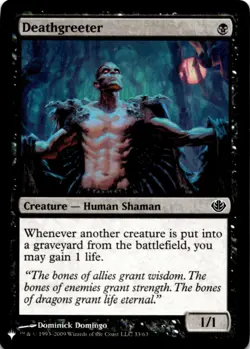 MTG Deathgreeter Normal NM The List Reprints Magic 33/63 - Image 1