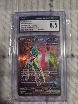 Iron Valiant ex 249/182 CGC 8.5 NM/MINT Paradox Rift Spec. Illust. Rare Pokemon - Image 1