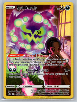 Spiritomb TG09/TG30 SWSH Lost Origin Trainer Gallery Holo Pokemon 2022 NM - Image 1