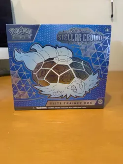 Pokemon TCG Scarlet & Violet: Stellar Crown Elite Trainer Box - Factory Sealed - Image 1
