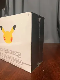 Pokemon Celebrations Elite Trainer Box ETB 25th Anniversary New Factory Sealed 820650809439 - Image 2