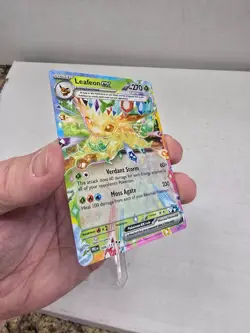 2025 Pokemon TCG: SV Prismatic Evolutions Leafeon Ex Double Rare 006/131 NM - Image 2
