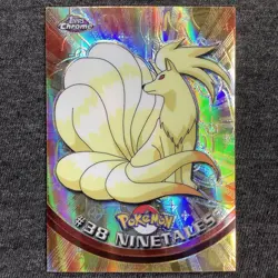 Ninetales #38 2000 Pokemon Spectra Chrome Topps Chrome - Image 1