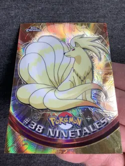 Ninetales #38 2000 Pokemon Spectra Chrome Topps Chrome - Image 3