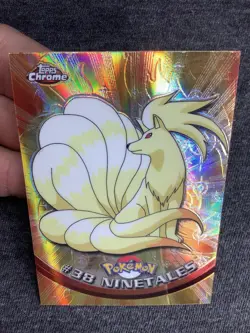 Ninetales #38 2000 Pokemon Spectra Chrome Topps Chrome - Image 4