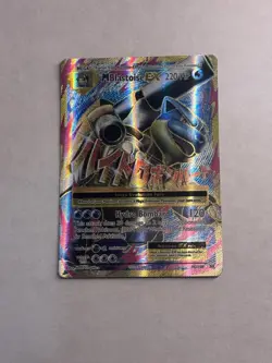 Mega Blastoise EX Full Art Holo Ultra Rare XY Evolutions 102/108 Pokemon - Image 1