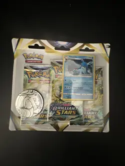 Pokemon TCG Brilliant Stars 3-Pack Blister Leafeon & Glaceon Set of 2 (6 Packs) - Image 3