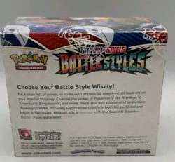 Pokemon Battle Styles Booster Box Sealed Factory Sealed Sword & Shield - Image 2