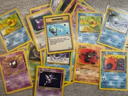 15+ Vintage Pokemon 2000 WOTC Fossil Set Vintage Bulk Lot LP-NM - Image 1