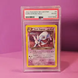 2002 Pokemon Neo Destiny Dark Espeon Holo #4 - PSA 4 VG-EX - Rare - Image 1