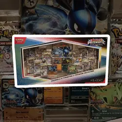 Pokemon TCG Prismatic Evolutions Lucario Ex & Tyranitar Ex Premium Collection - Image 1