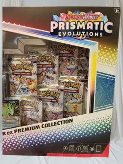 Pokemon TCG Prismatic Evolutions Lucario Ex & Tyranitar Ex Premium Collection - Image 3
