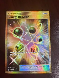 Pokemon Energy Recycler 143/131 Reverse Holo Sun & Moon Lightly Played - Image 1