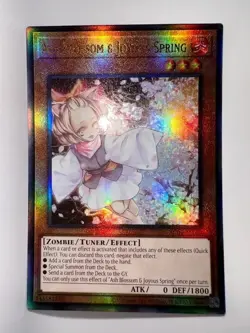 Yu-Gi-Oh Ash Blossom & Joyous Spring RC04-AE009 Ultimate Rare - Image 1