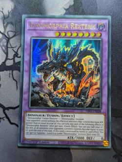 Yugioh - Dinomorphia Rexterm - Ultra Rare - DIFO-EN038 - 1st Ed - NM - Image 1