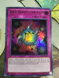 Yu-Gi-Oh Deck Devastation Virus LCKC-EN047 Ultra Rare - Image 1