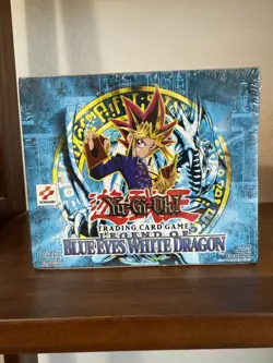 Yu-Gi-Oh! - 2002 Legend of Blue Eyes White Dragon Booster Box - Factory Sealed - Image 1