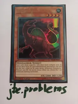Yu-Gi-Oh! Riesen-Rex - BLLR-DE027 - 1. Auflage - Ultra Rare -NM - Image 1