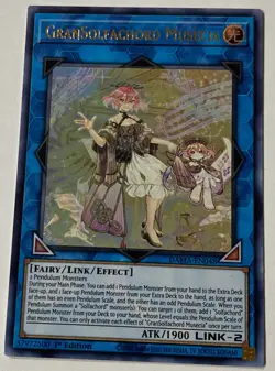 Yugioh GranSolfachord Musecia 1st Edition DAMA-EN048 Ultra Rare - Image 1