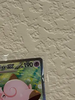 Pokemon TCG Journey Together Lillie's Clefairy EX Card 184/159 Sir - Image 3