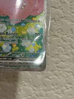 Pokemon TCG Journey Together Lillie's Clefairy EX Card 184/159 Sir - Image 5