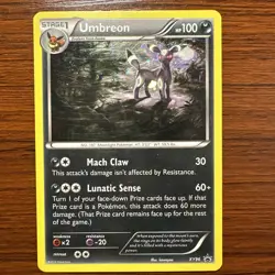 Pokemon TCG Umbreon XY96 XY Black Star Promo Holo Foil Card - Image 1