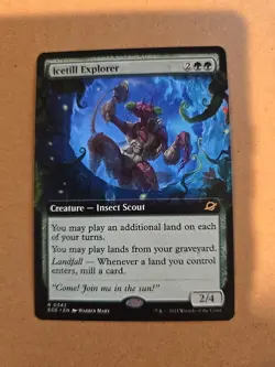 Icetill Explorer - Extended Art - Card #343 - Edge of Eternities - MTG Regular - Image 1