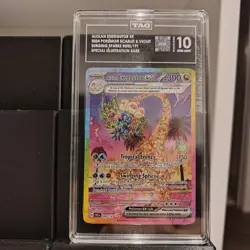 Alolan Exeggutor EX Pokemon Card Scarlet & Violet Graded 10 - Image 1