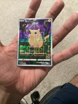Pikachu (Reverse) 001/028 S8a 25th Anniversary Japanese Pokemon Card Near Mint - Image 3