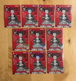 Monkey D.Luffy ST21-014 10 piece set Magazine Promo Japanese ONE PIECE Card Only - Image 1