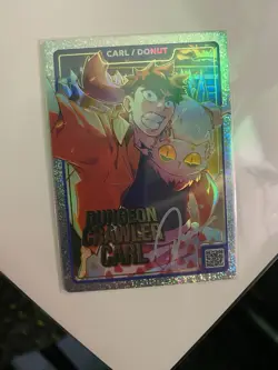Dungeon Crawler Carl NYCC Promo 2025 Trading Card Foil Signed By Matt Dinniman - Image 1