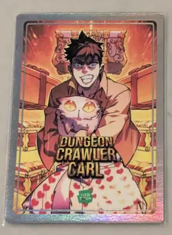 Dungeon Crawler Carl NYCC Promo 2025 Trading Card Foil Signed By Matt Dinniman - Image 3