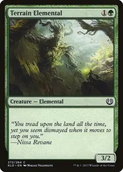 Terrain Elemental - Near Mint MTG Kaladesh - Image 1