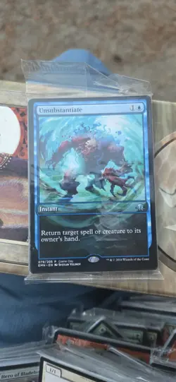 Sealed Pack Unsubstantiate Game Day Championship Promo MTG Magic The Gathering - Image 1
