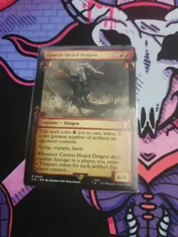 Cavern-Hoard Dragon - Showcase LTC NM MTG - Image 1