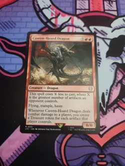 MTG - Cavern-Hoard Dragon - Lord of the Rings Commander - Image 1