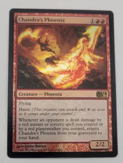 FOIL MTG Chandra's Phoenix Core Set 2014 (M14) Foil - Image 3