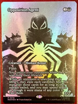 Opposition Agent - Borderless - FOIL - NM - 0019 - Magic: The Gathering - MTG - Image 1