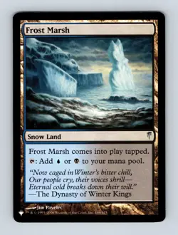 Frost Marsh The List Reprints Non-Foil MTG NM - Image 1