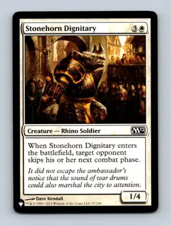 Stonehorn Dignitary The List Reprints Non-Foil MTG NM - Image 1