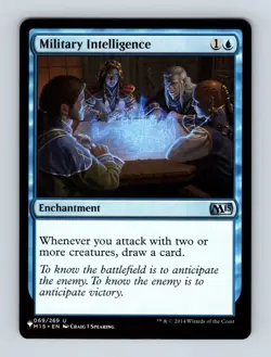 Military Intelligence The List Reprints Non-Foil MTG NM - Image 1